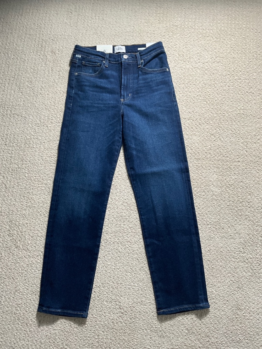 NWT Citizens of Humanity Caia Straight Leg Jeans in Dakota Wash